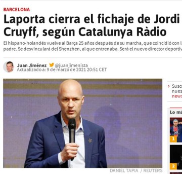 8凯发、官方平台、APP下载、安卓iOS兼容、优化升级-定了？阿斯报：小克鲁伊夫即将任巴萨技术总监